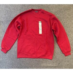 Cheetah Sweatshirt Red Long Sleeve Pullover